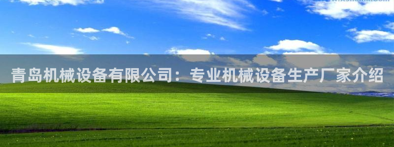 金年会体育官方：青岛机械设备有限公司：专业机械设备生产厂家介绍