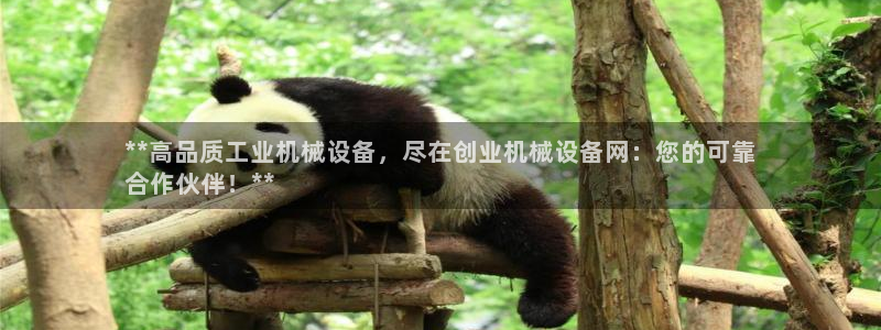 金年会赌博案：**高品质工业机械设备，尽在创业机械设备网：您的可靠
合作伙伴！**