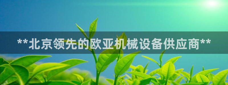 金年会app官方网站入口下载：**北京领先的欧亚机械设备供应商**